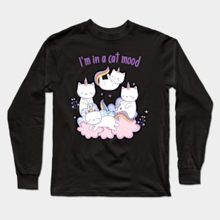 I'M IN A CAT MOOD Long Sleeve T-Shirt